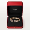 Panthere De Cartier Bracelet, Medium Model, Half-Paved