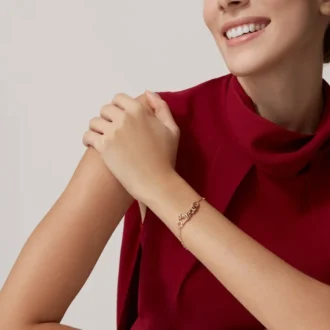 Panthere De Cartier Bracelet – Rose Gold, Tsavorite Garnets, Diamonds – Cartier