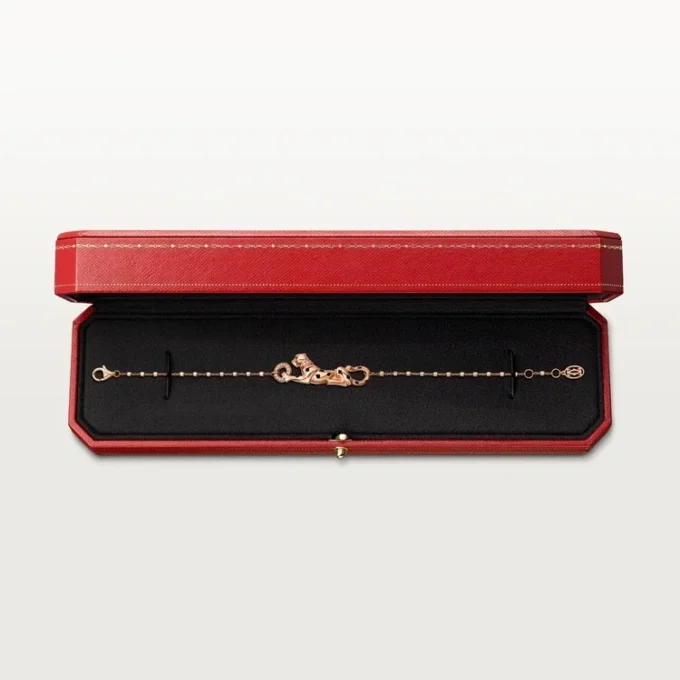 Panthere De Cartier Bracelet, on Chain, Diamonds Panthere De Cartier Bracelet, on Chain, Diamonds