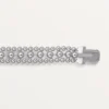 Panthere De Cartier Bracelet, on Chain, Half-Paved