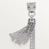 Panthere De Cartier Bracelet, on Chain, Half-Paved