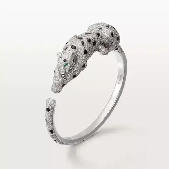 Panthere De Cartier Bracelet, Paved