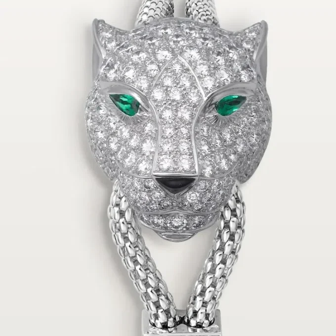 Panthere De Cartier Bracelet, Paved