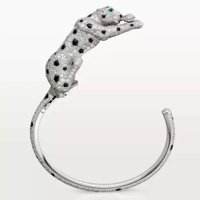 Panthere De Cartier Bracelet, Paved