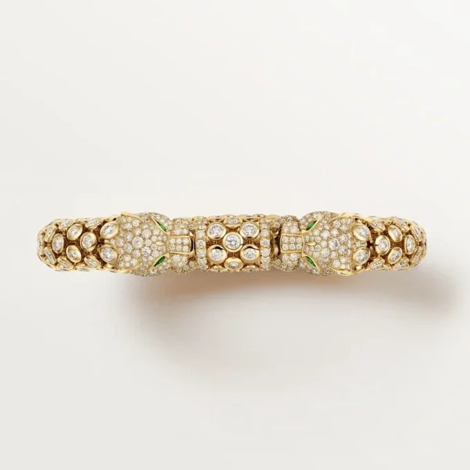 Panthere De Cartier Bracelet, Paved