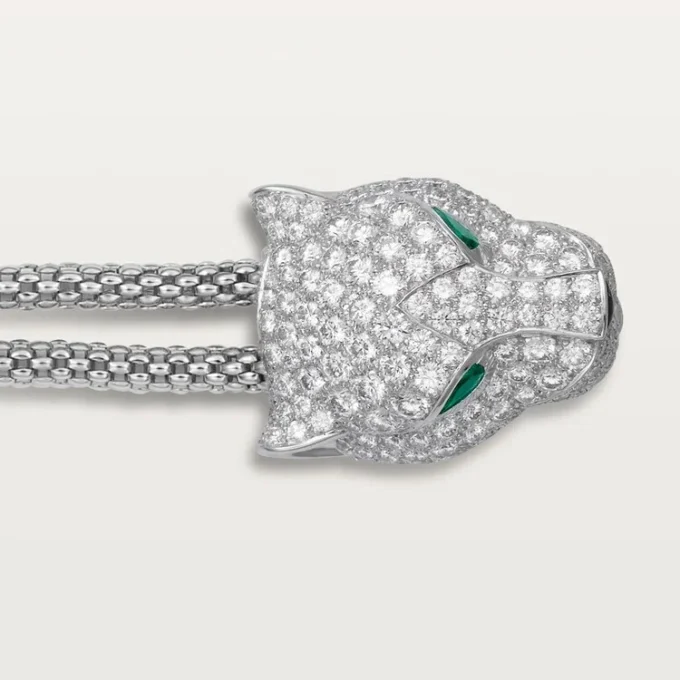 Panthere De Cartier Bracelet, Paved