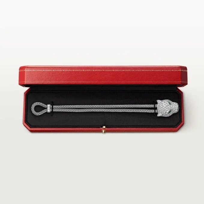 Panthere De Cartier Bracelet, Paved