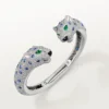Panthere De Cartier Bracelet, Sapphire, Paved Panthere De Cartier Bracelet, Sapphire, Paved