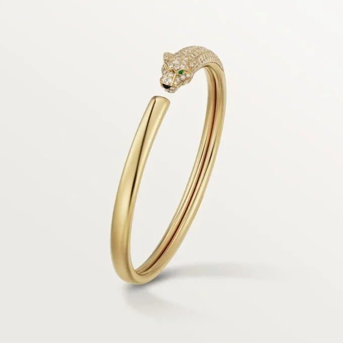 Panthere De Cartier Bracelet, Small Model, Half-Paved Panthere De Cartier Bracelet, Small Model, Half-Paved