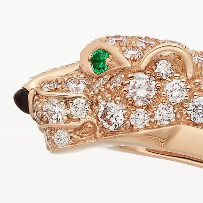 Panthere De Cartier Bracelet, Small Model, Half-Paved Panthere De Cartier Bracelet, Small Model, Half-Paved