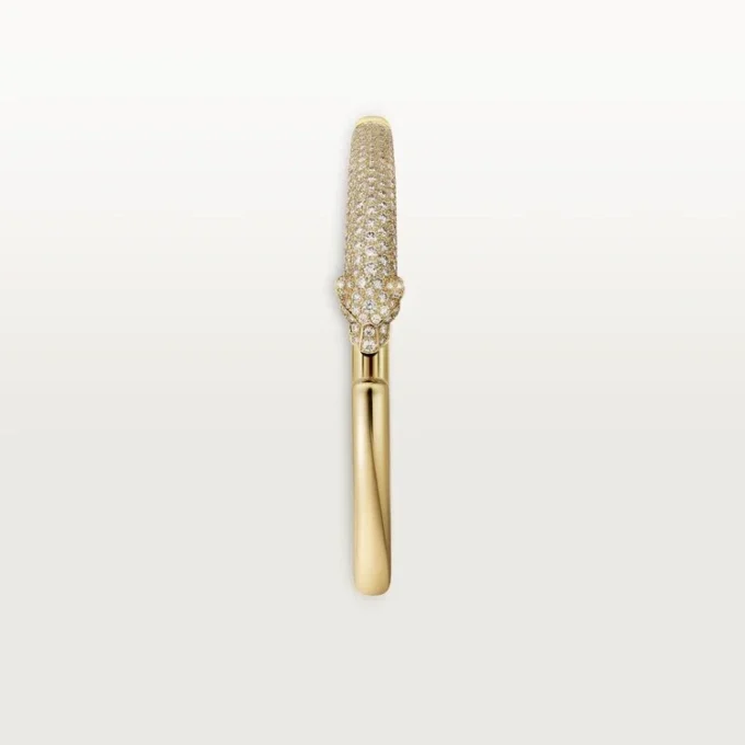 Panthere De Cartier Bracelet, Small Model, Half-Paved Panthere De Cartier Bracelet, Small Model, Half-Paved