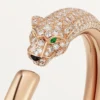 Panthere De Cartier Bracelet, Small Model, Half-Paved Panthere De Cartier Bracelet, Small Model, Half-Paved