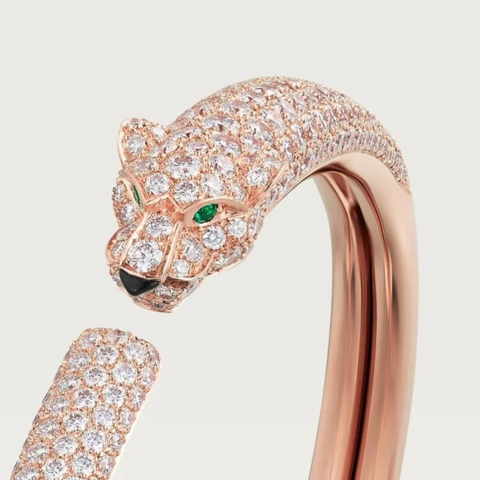 Panthere De Cartier Bracelet, Small Model, Paved Panthere De Cartier Bracelet, Small Model, Paved