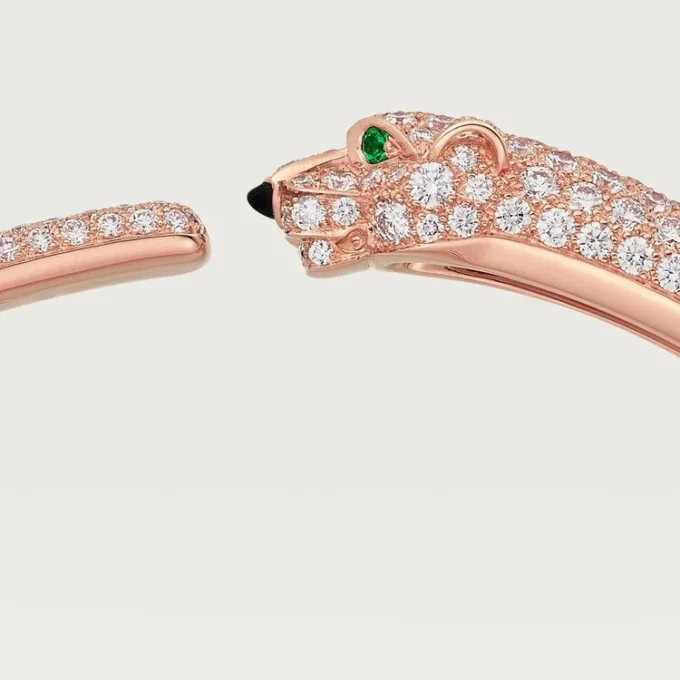 Panthere De Cartier Bracelet, Small Model, Paved Panthere De Cartier Bracelet, Small Model, Paved