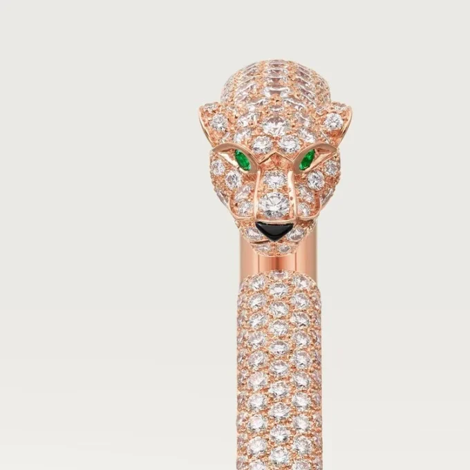 Panthere De Cartier Bracelet, Small Model, Paved Panthere De Cartier Bracelet, Small Model, Paved