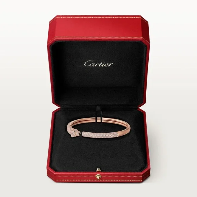 Panthere De Cartier Bracelet, Small Model, Paved Panthere De Cartier Bracelet, Small Model, Paved