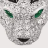Panthere De Cartier Pendant, Paved Panthere De Cartier Pendant, Paved