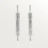 Panthere De Cartier Earrings, Paved Panthere De Cartier Earrings, Paved
