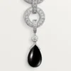 Panthere De Cartier Earrings, Paved Panthere De Cartier Earrings, Paved