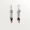 Panthere De Cartier Earrings, Ruby, Large Model, Paved Panthere De Cartier Earrings, Ruby, Large Model, Paved