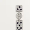 Panthere De Cartier Earrings – White Gold, Emeralds, Onyx, Diamonds – Cartier Panthere De Cartier Earrings – White Gold, Emeralds, Onyx, Diamonds – Cartier