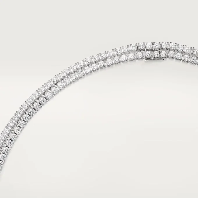Panthere De Cartier Necklace, Multi-Wear, Paved
