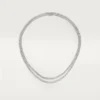 Panthere De Cartier Necklace, Multi-Wear, Paved