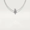 Panthere De Cartier Necklace, Multi-Wear, Paved