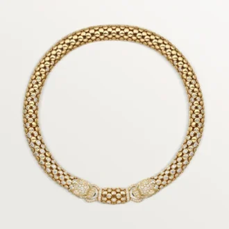 Panthere De Cartier Necklace, Paved