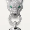 Panthere De Cartier Necklace – White Gold, Black Lacquer, Emeralds, Onyx, Diamonds – Cartier