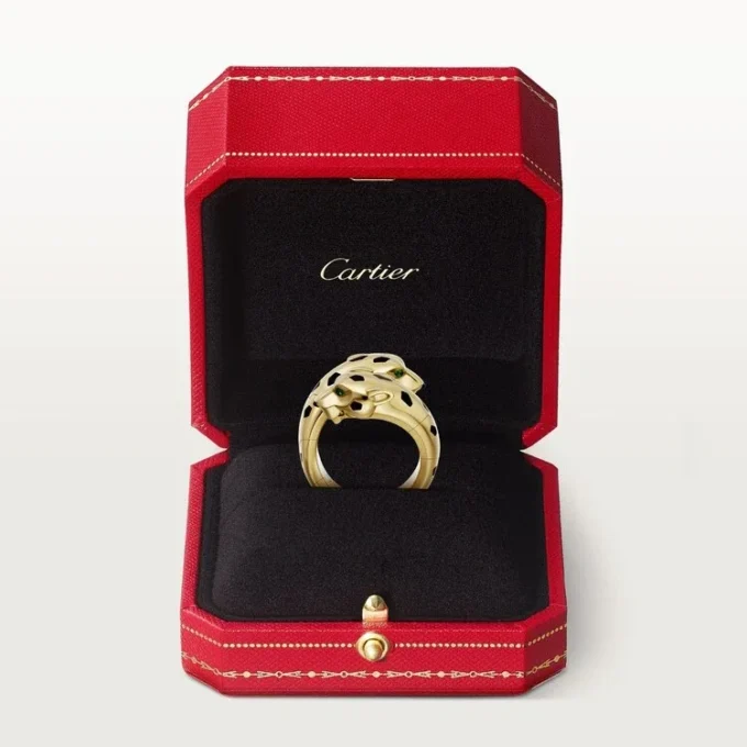 Panthere De Cartier Ring, Articulated Panthere De Cartier Ring, Articulated