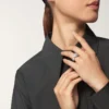 Panthere De Cartier Ring, Medium Model, Half-Paved Panthere De Cartier Ring, Medium Model, Half-Paved