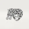Panthere De Cartier Ring, Paved Panthere De Cartier Ring, Paved