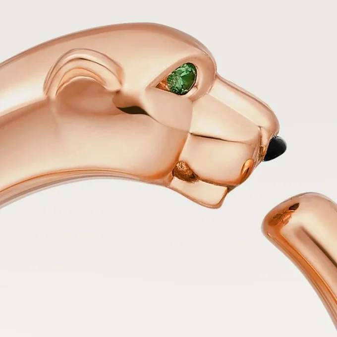 Panthere De Cartier Ring – Rose Gold, Tsavorite Garnets, Onyx – Cartier