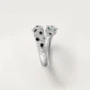 Panthere De Cartier Ring, Semi-Paved Panthere De Cartier Ring, Semi-Paved
