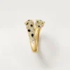 Panthere De Cartier Ring, Semi-Paved Panthere De Cartier Ring, Semi-Paved