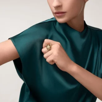 Panthere De Cartier Ring – Tsavorite & Yellow Gold | Cartier Us Panthere De Cartier Ring – Tsavorite & Yellow Gold | Cartier Us