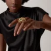 Panthere De Cartier Ring – Yellow Gold, Tsavorite Garnets, Onyx – Cartier Panthere De Cartier Ring – Yellow Gold, Tsavorite Garnets, Onyx – Cartier