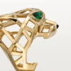 Panthere De Cartier Ring – Yellow Gold, Tsavorite Garnets, Onyx – Cartier Panthere De Cartier Ring – Yellow Gold, Tsavorite Garnets, Onyx – Cartier