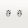 Panthere De Cartier Stud Earrings, Paved Panthere De Cartier Stud Earrings, Paved