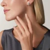 Panthere De Cartier Stud Earrings, Paved Panthere De Cartier Stud Earrings, Paved
