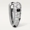 Panthere Diamond Small Hoop Earrings, White Gold | Cartier Us Panthere Diamond Small Hoop Earrings, White Gold | Cartier Us