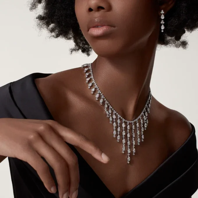 Pluie De Cartier Earrings – White Gold, Diamonds – Cartier Pluie De Cartier Earrings – White Gold, Diamonds – Cartier