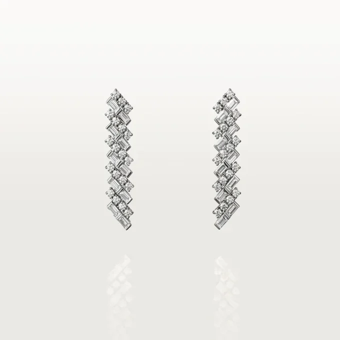 Reflection De Cartier Earrings, Diamonds Reflection De Cartier Earrings, Diamonds
