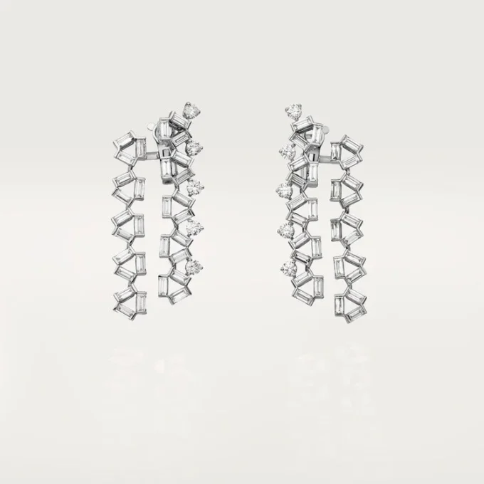 Reflection De Cartier Earrings – White Gold, Diamonds – Cartier Reflection De Cartier Earrings – White Gold, Diamonds – Cartier