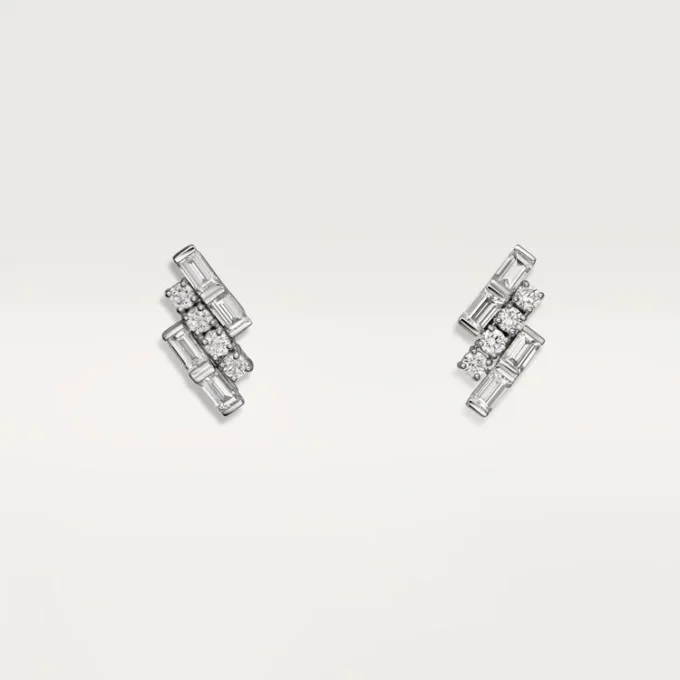 Reflection De Cartier Earrings – White Gold, Diamonds – Cartier Reflection De Cartier Earrings – White Gold, Diamonds – Cartier
