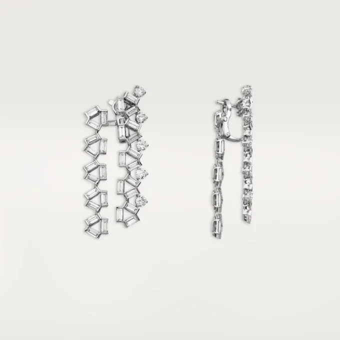 Reflection De Cartier Earrings – White Gold, Diamonds – Cartier Reflection De Cartier Earrings – White Gold, Diamonds – Cartier