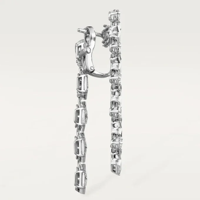 Reflection De Cartier Earrings – White Gold, Diamonds – Cartier Reflection De Cartier Earrings – White Gold, Diamonds – Cartier