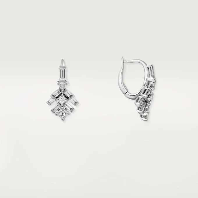 Reflection De Cartier Earrings – White Gold, Diamonds – Cartier Reflection De Cartier Earrings – White Gold, Diamonds – Cartier