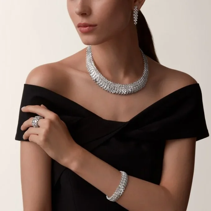 Reflection De Cartier Necklace, Diamonds Reflection De Cartier Necklace, Diamonds